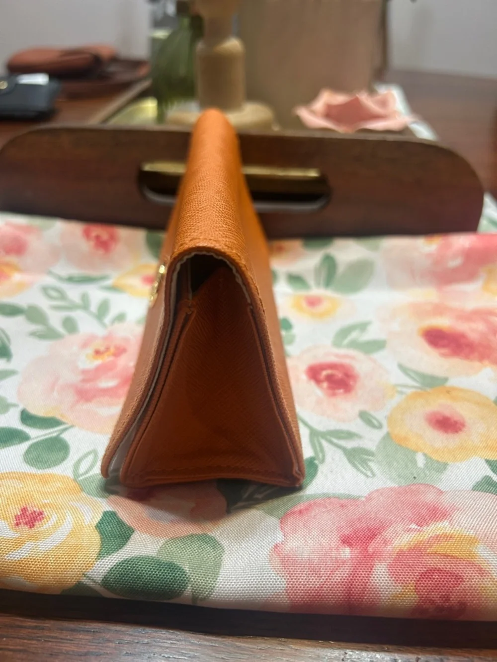 Tory Burch Orange Glasses Sunglasses Case
